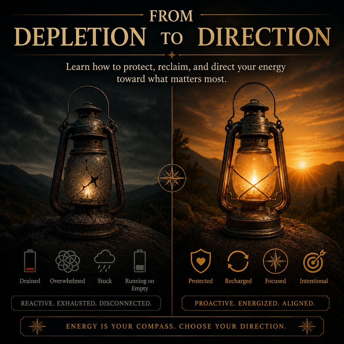 The Energy Compass — A Practical Guide to Protecting, Reclaiming, and Directing Your Energy